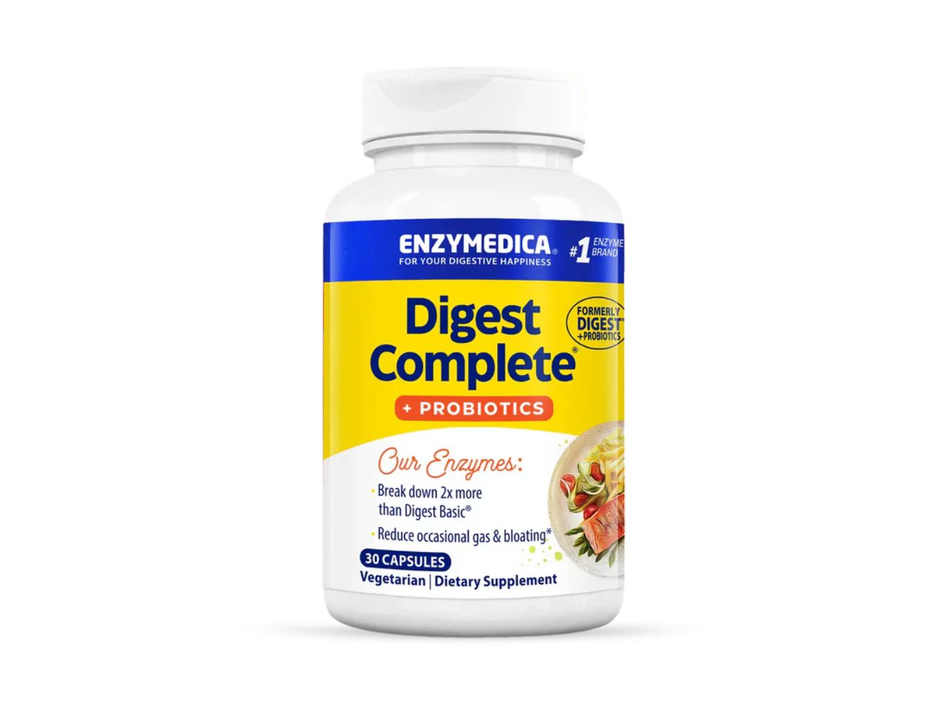 Digest Complete s probiotikami, 30 kapsúl