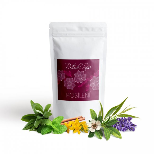 Minerálna aromatizovaná kúpeľová soľ - Posilnenie, 500 g