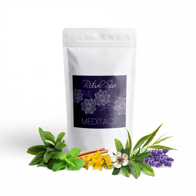 Minerálna aromatizovaná kúpeľová soľ - Meditácia, 500 g