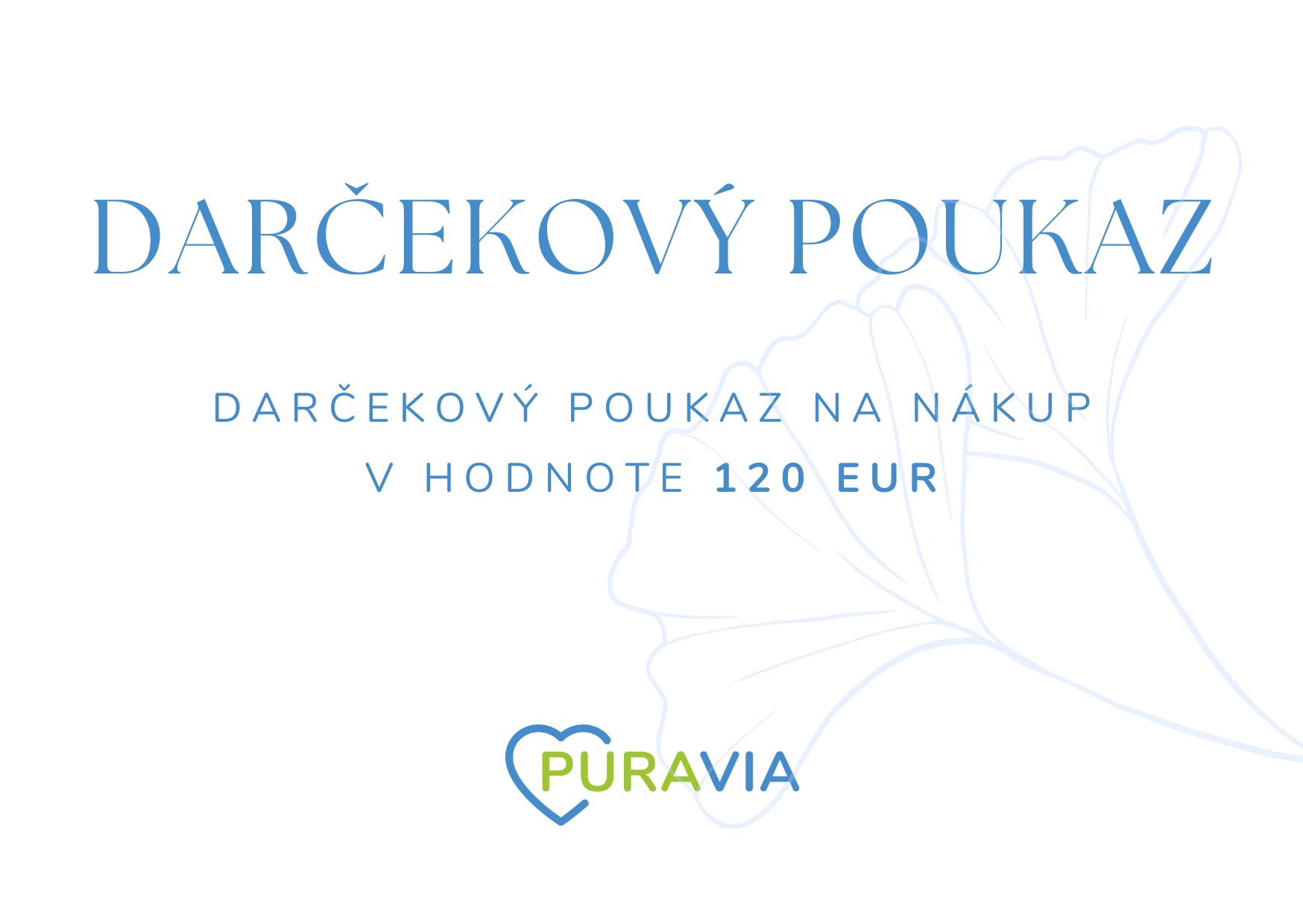 Darčekový poukaz (elektronický) 120