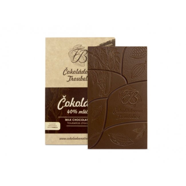 Čokoláda mliečna 40%, 45 g - EDICIÓN NUEVA