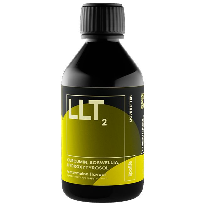 Liposomálna boswellia s kurkumínom a príchuťou vodného melónu, 240 ml