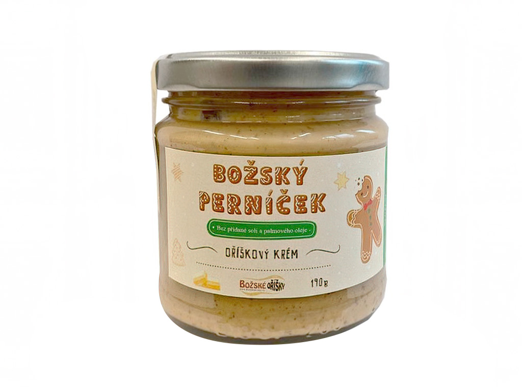 Orieškový krém Božský Perníček, 190 g