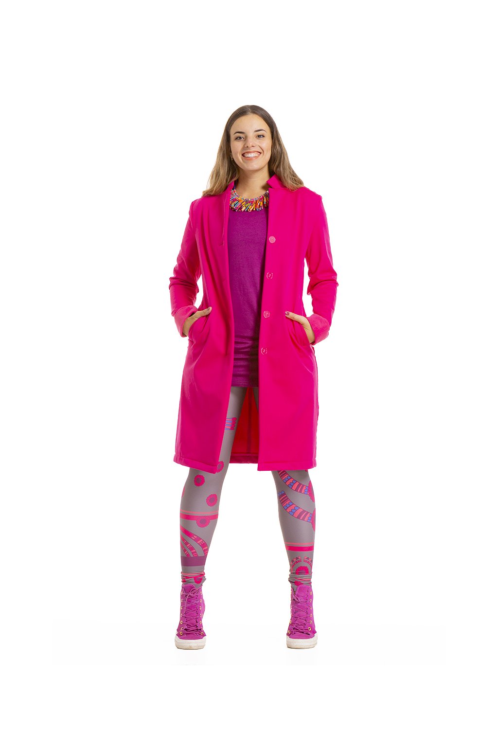 Kabát softshell růžový | Pura Vida