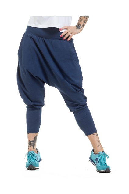 puravidashop teplaky dance modre 06