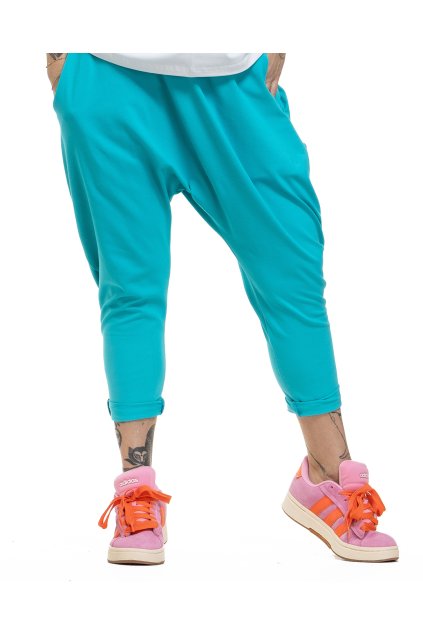 puravidashop teplaky dance tyrkysove 01