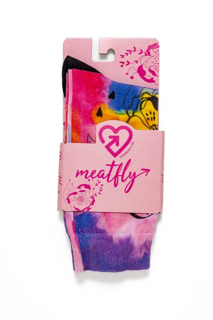puravida ponozky peach flowers baleni 01