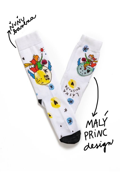 Dámské ponožky MALÝ PRINC A ZÁPAD SLUNCE