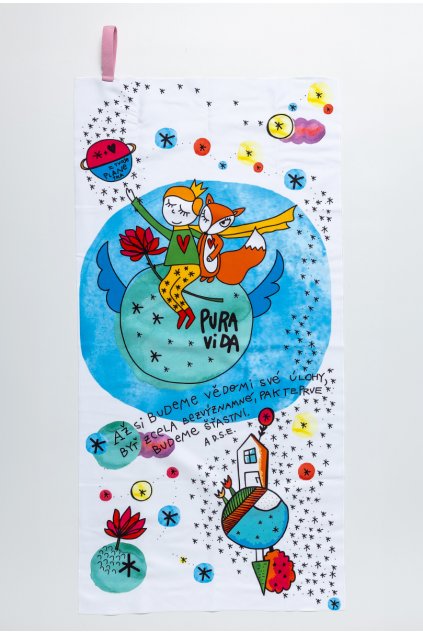 puravida rychleschnouci rucnik maly princ a zapad slunce flat 01