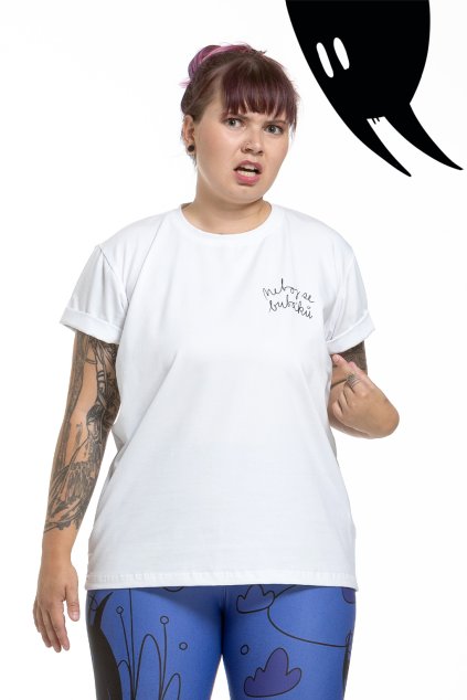 puravida damske oversized triko neboj se bubaku 01