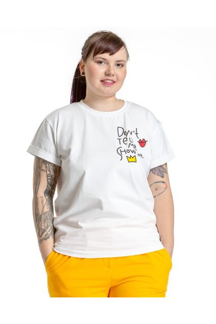 puravidashop damske triko over dont tell show 01
