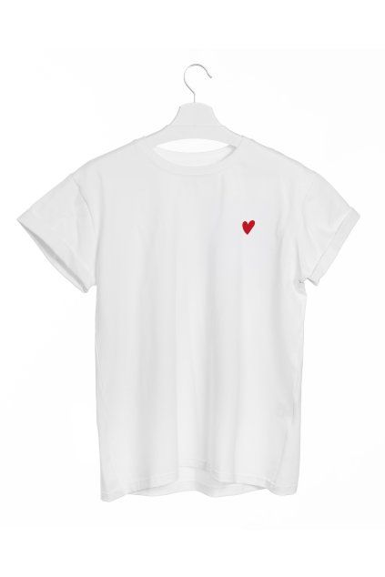 puravidashop triko over bile srdicko