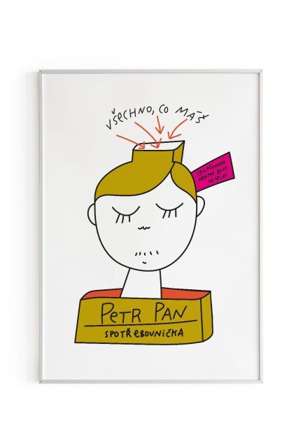 puravidashop ztracenne plakat petr pan