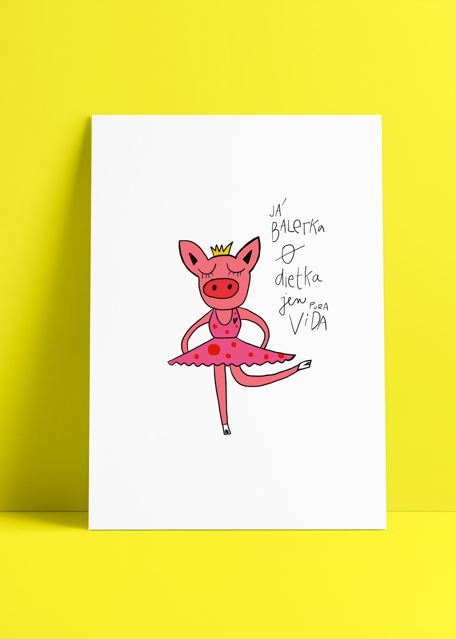 Petruccya pro Pura Vida Plakát OLIVKA A PURA VIDA Rozměr: 40x50 cm