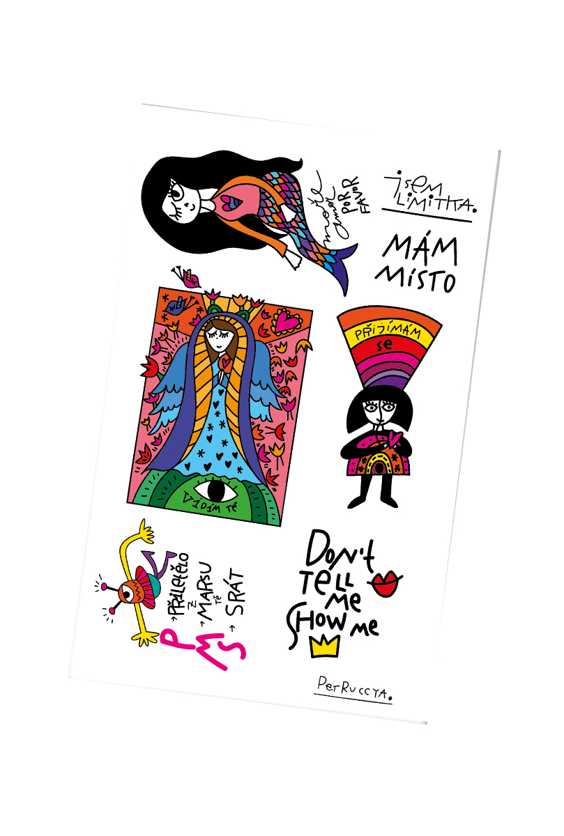 Pura Vida Samolepky arch JSEM LIMITKA