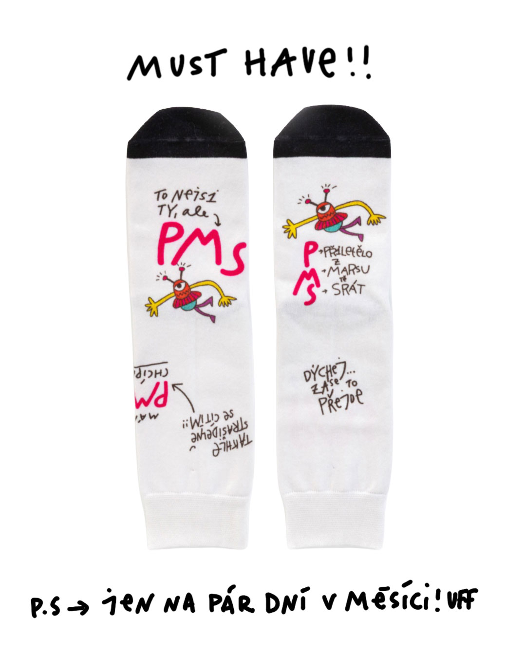 Pura Vida Dámské ponožky PMS Velikost: S/M (37-41)