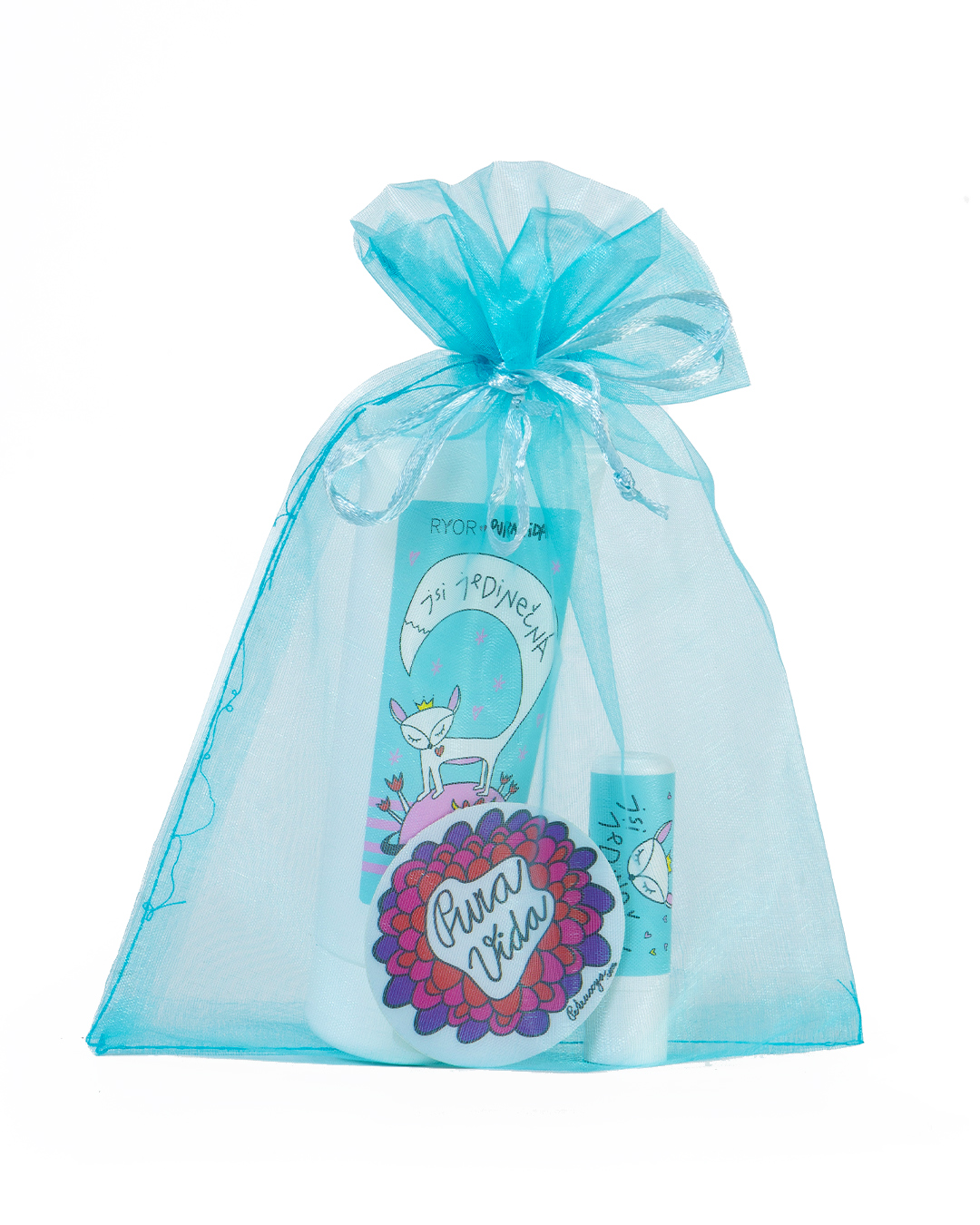 RYOR Dárková sada kosmetiky do kabelky JSI JEDINEČNÁ