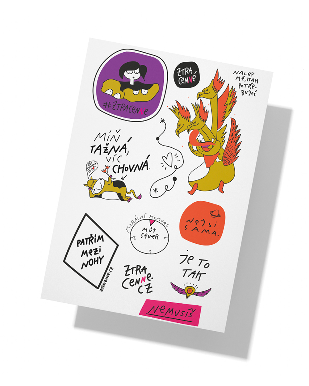 Pura Vida Samolepky arch ZTRACENNÉ