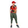 puravidashop teplaky dance khaki 01