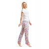 puravida damske pyzamo srdicka s kratkym rukavem 05