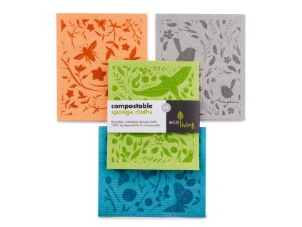 ecoLiving sponge birds