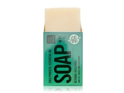 our tiny bees natural vetiver soap
