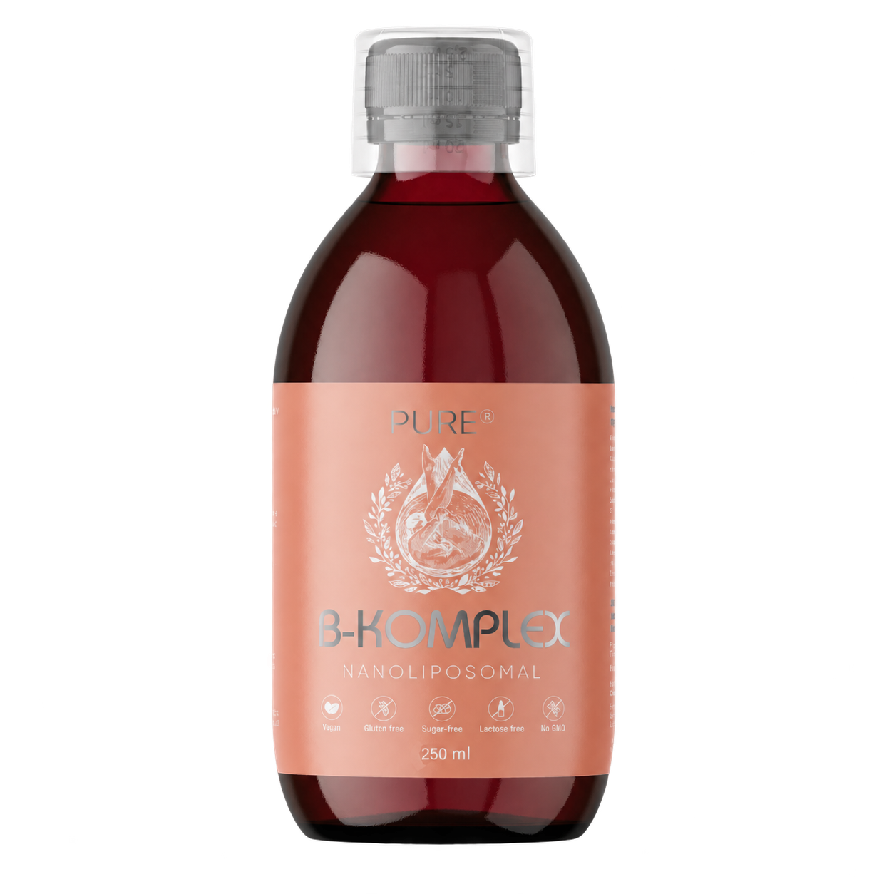 PURE B-KOMPLEX – nanolipozomální komplex osmi vitaminů skupiny B