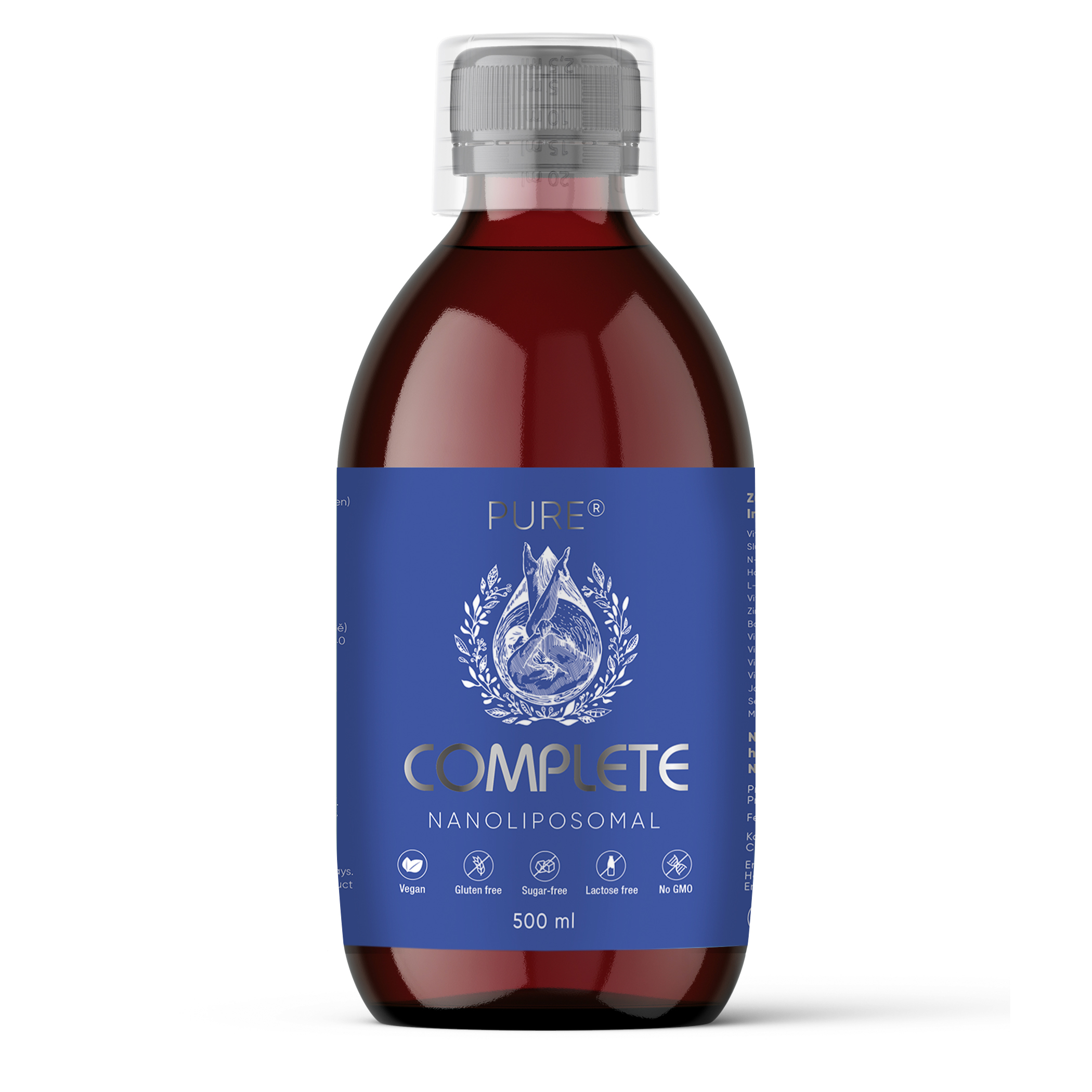 PURE COMPLETE 500 ml – nanolipozomální komplex s jódem