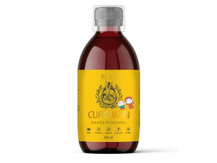 CURCUMIN JUNIOR 250ml Mockup PURE