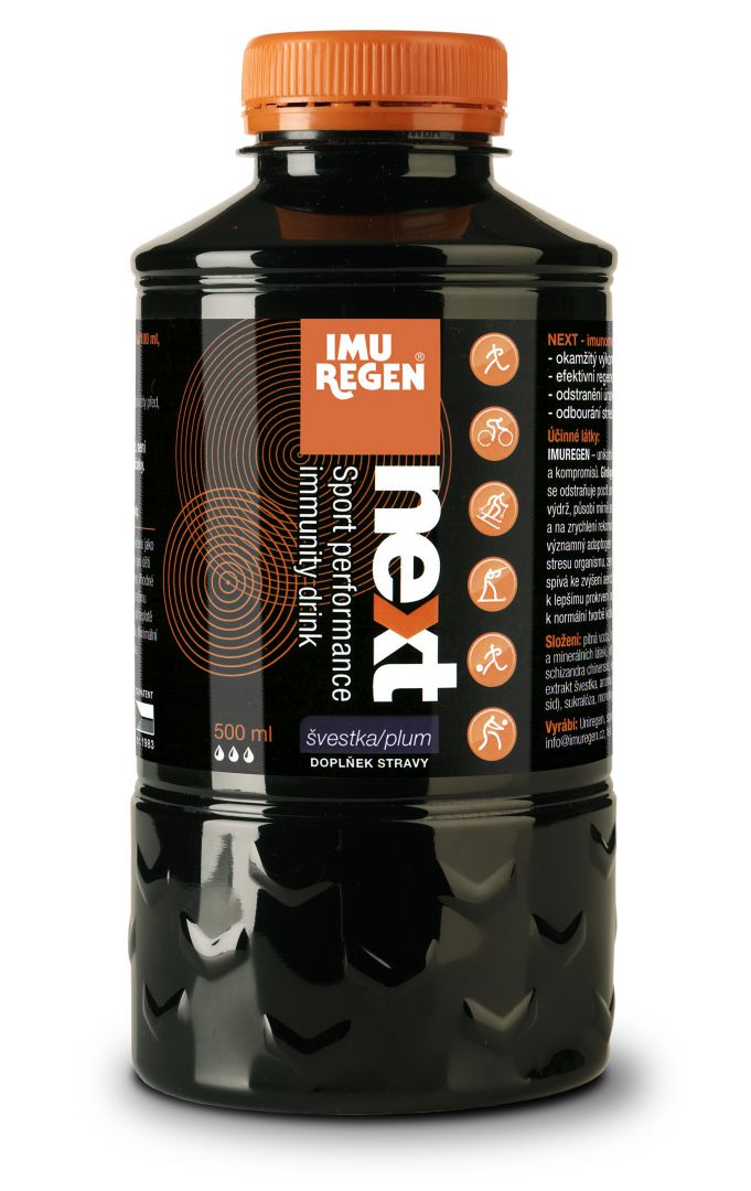 NOVINKA - Sportovní nápoj NEXT s přírodní silou a Imuregenem