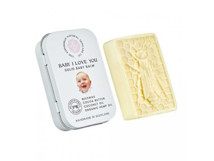 Tuhý dětský balzám Baby I Love You EDINBURGH SKINCARE 50 g WHITE ORCHID