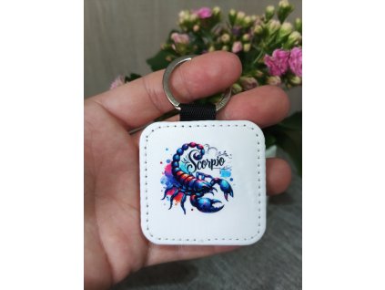 Kožený přívěsek Štír