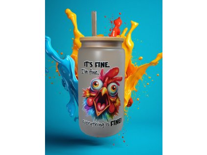 Kelímek 550 ml černá dáma