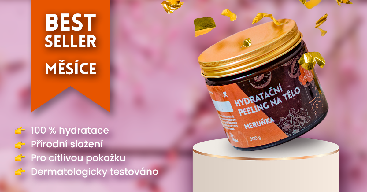 bestseller měsíce - peeling meruňka