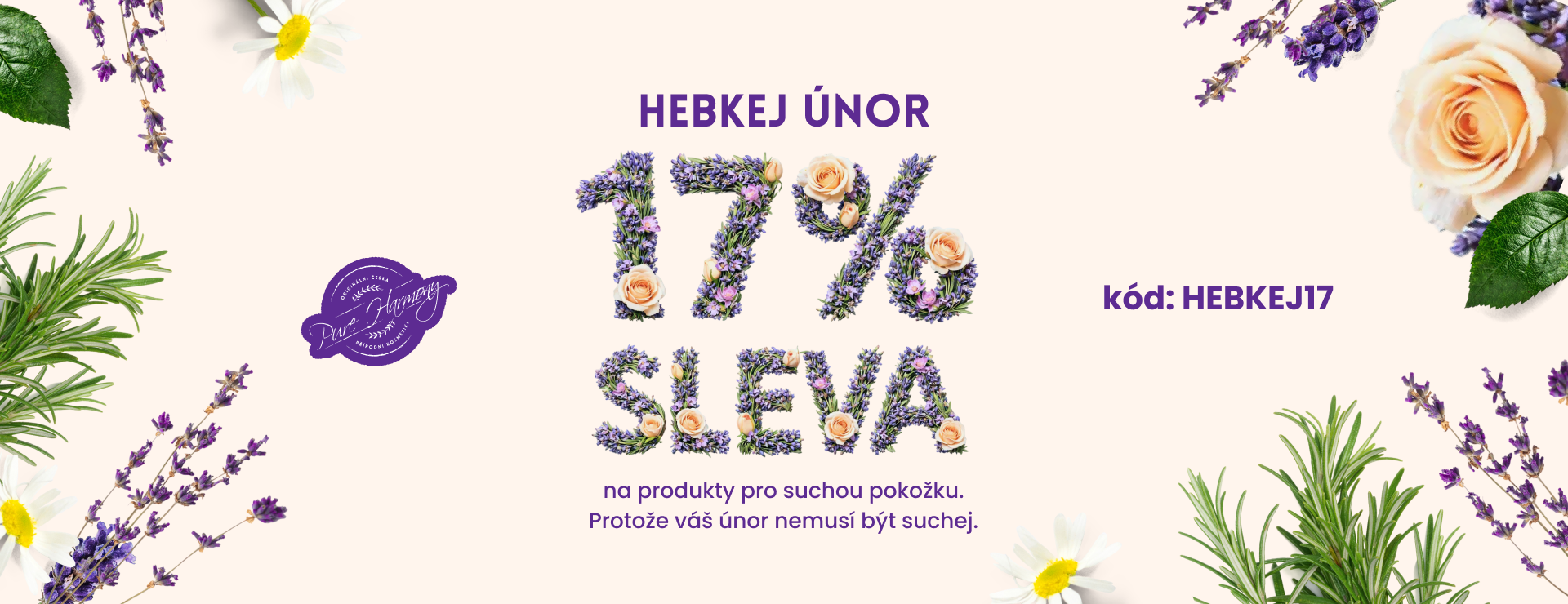 Hebkej únor -17 %