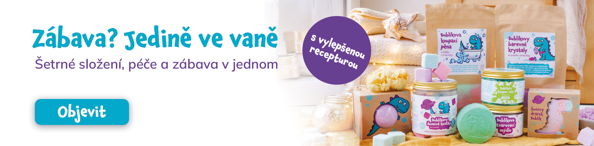 Dětská kosmetika s probiotiky Pure Harmony