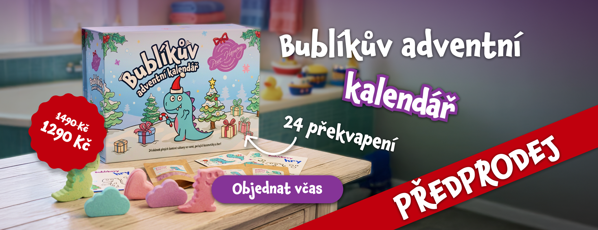 Adventní kalendář předprodej