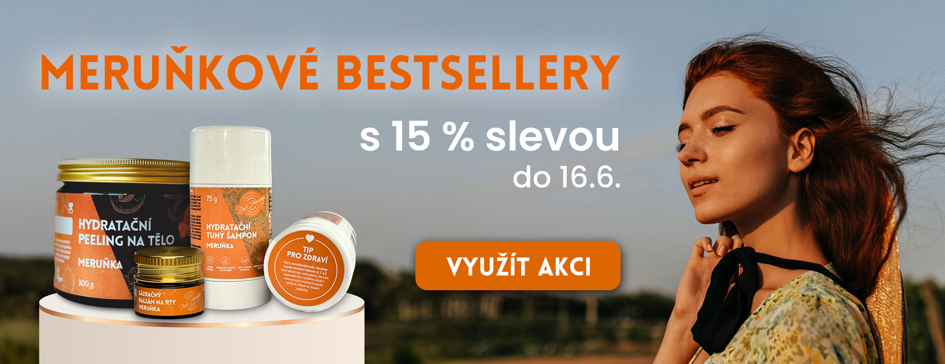 sleva na kosmetiku s meruňkovým olejem