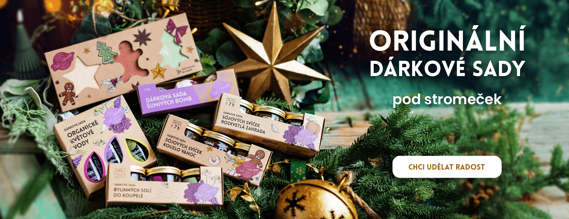 Vánoční dárkové sady Pure Harmony