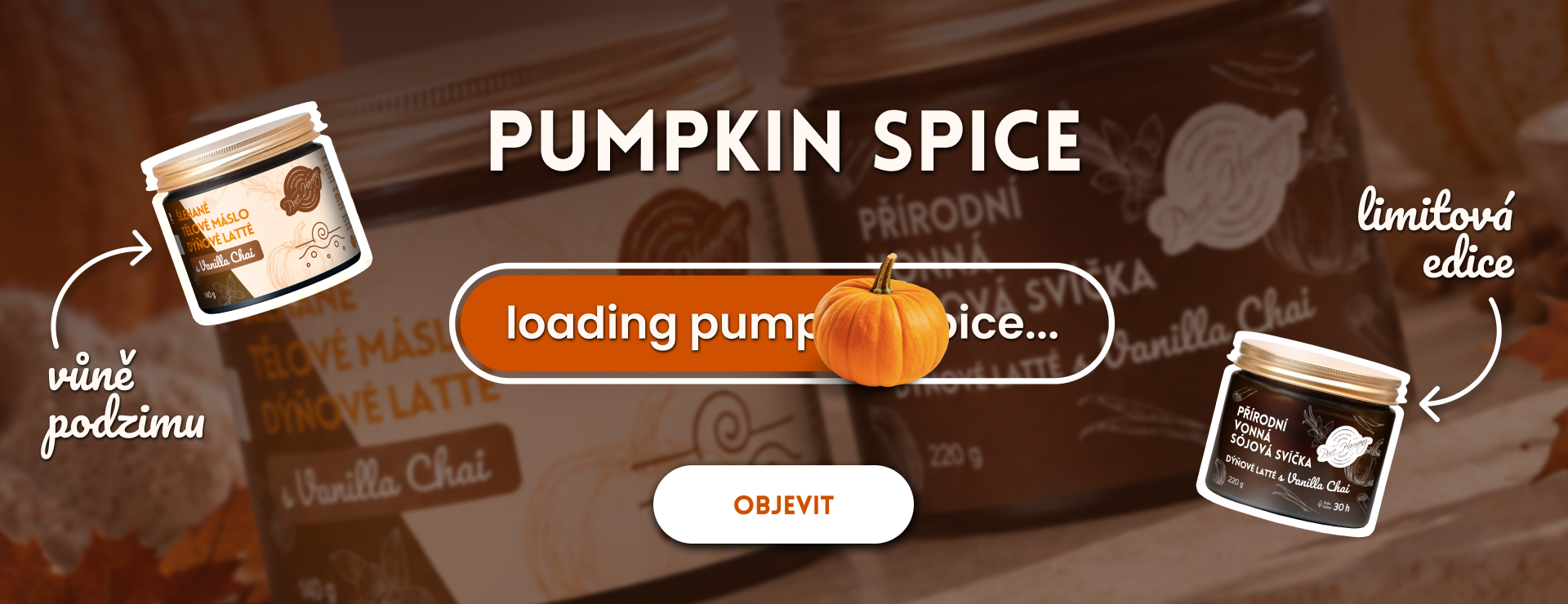 Pumpkin spice latté podzimní limitovaná edice