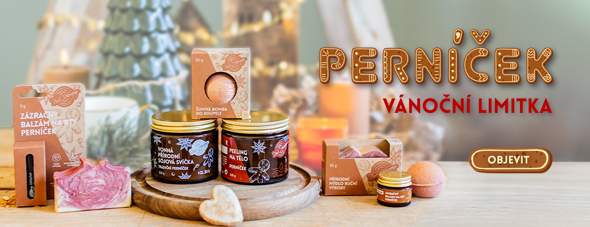 perníčková kosmetika pure harmony