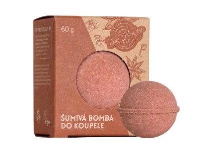 Šumivá bomba do koupele Perníček