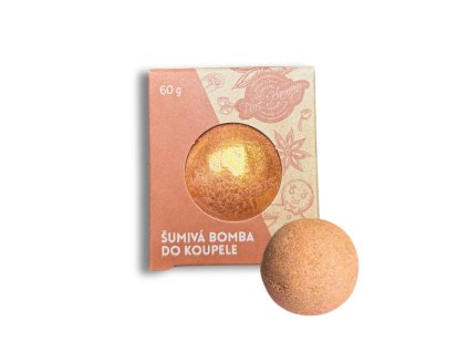 Šumivá bomba do koupele Perníček Pure Harmony 60 g