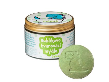 Bublíkovo tvarovací mýdlo ZELENÁ 100g