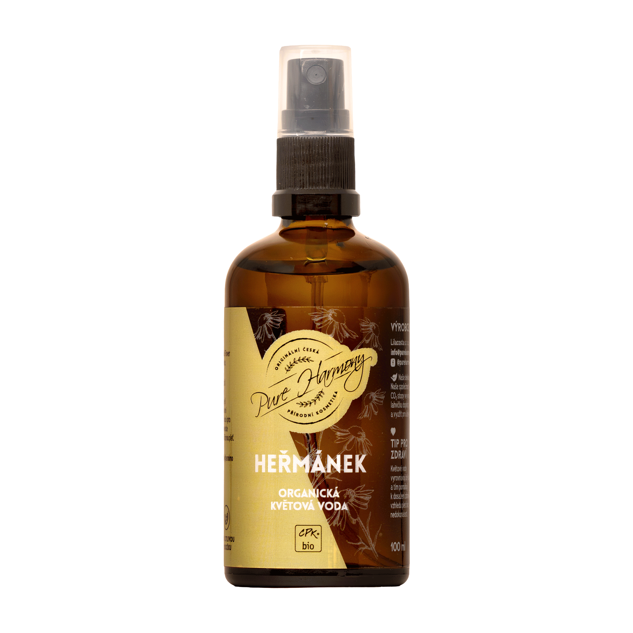 Heřmánková voda BIO 50 ml