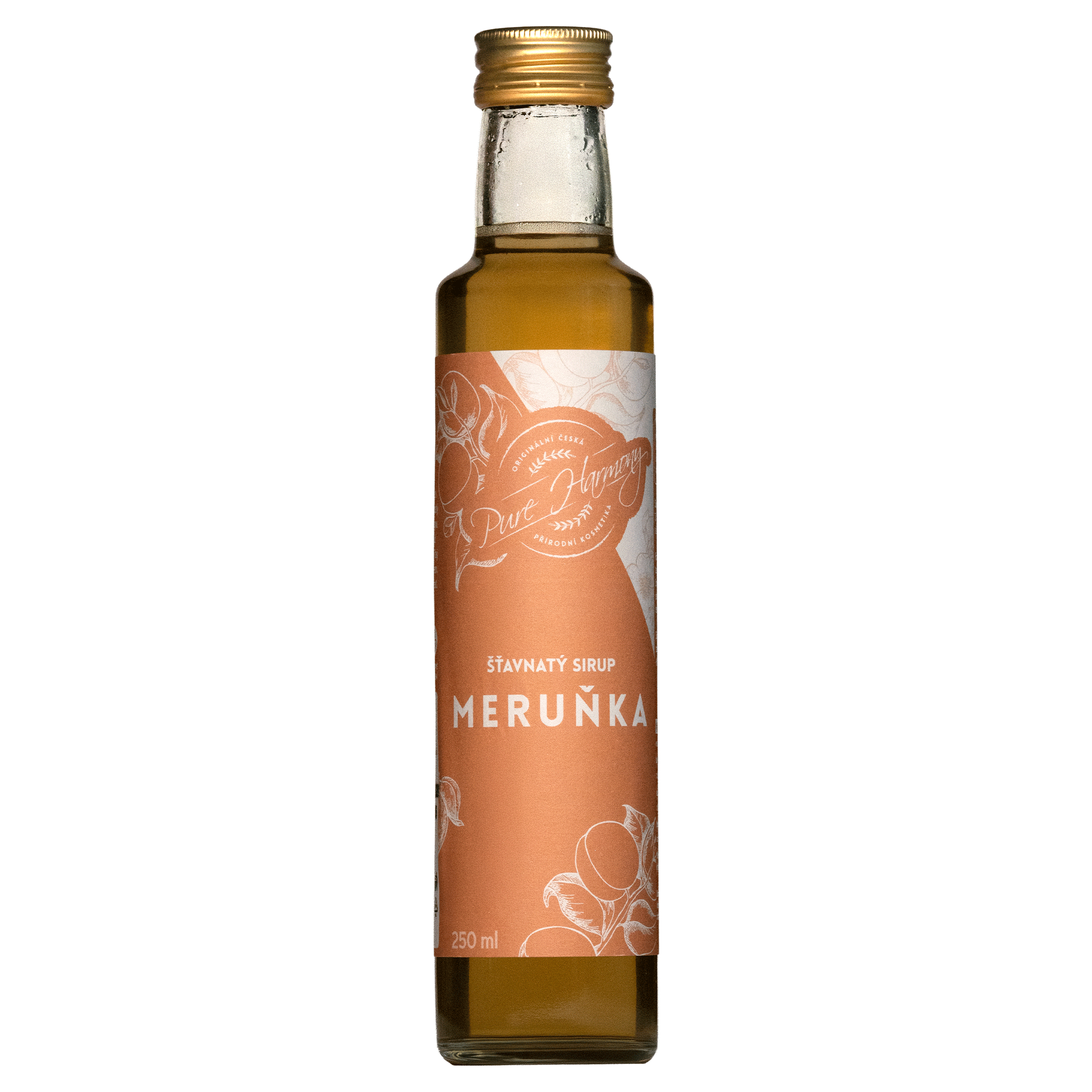 Šťavnatý sirup Meruňka 250 ml