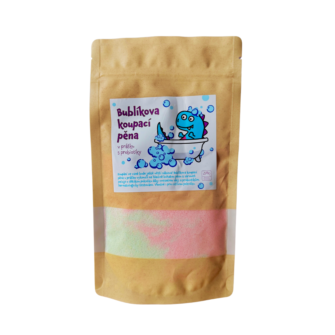 Bublíkova koupací pěna v prášku s probiotiky 160 g