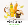 Tělový olej se třpytkami Kokos s limetkovou esencí 250 ml