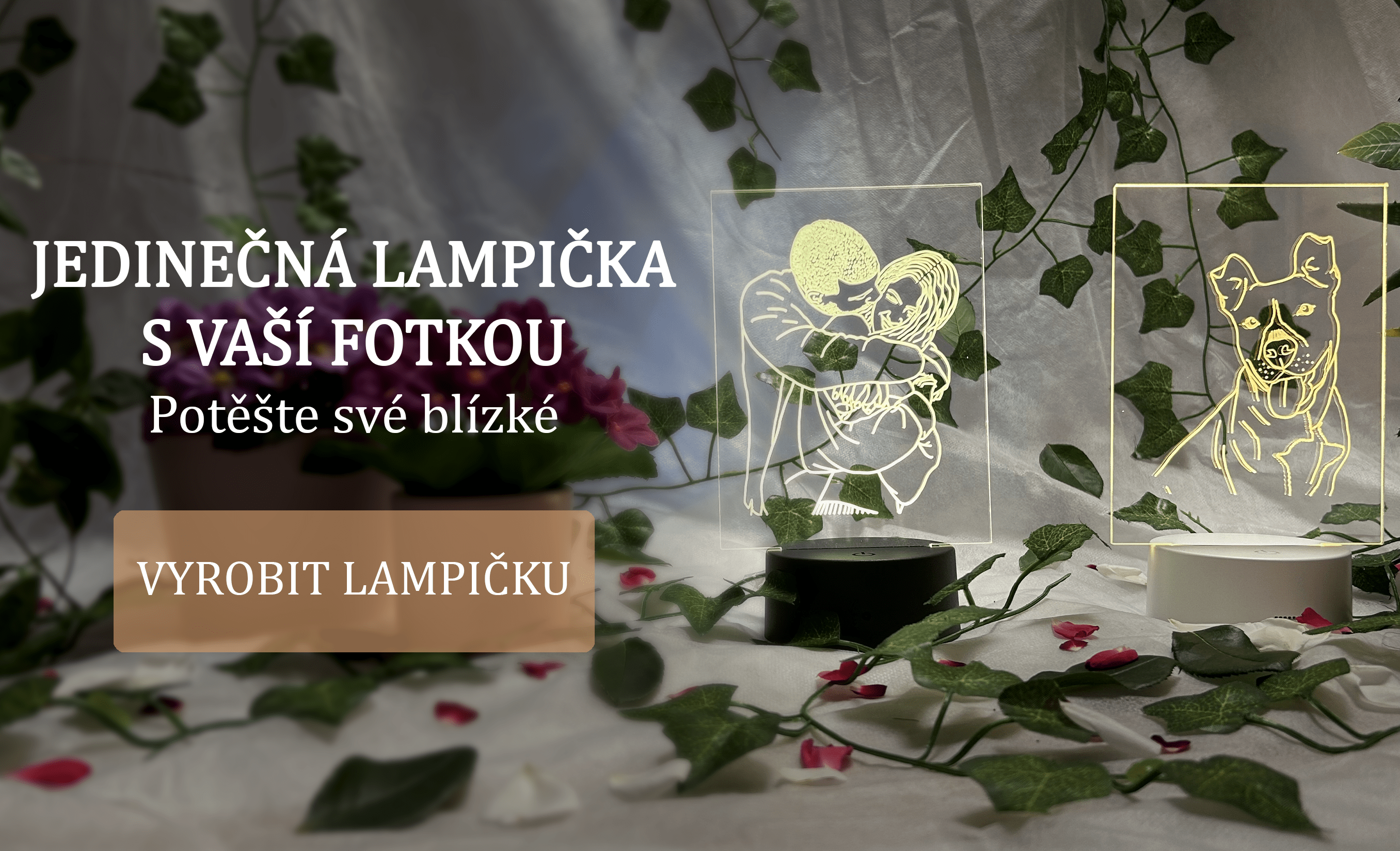 Originální lampička