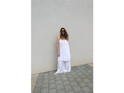 Výjimečný bílý viskózový set – spojení elegance a pohodlí